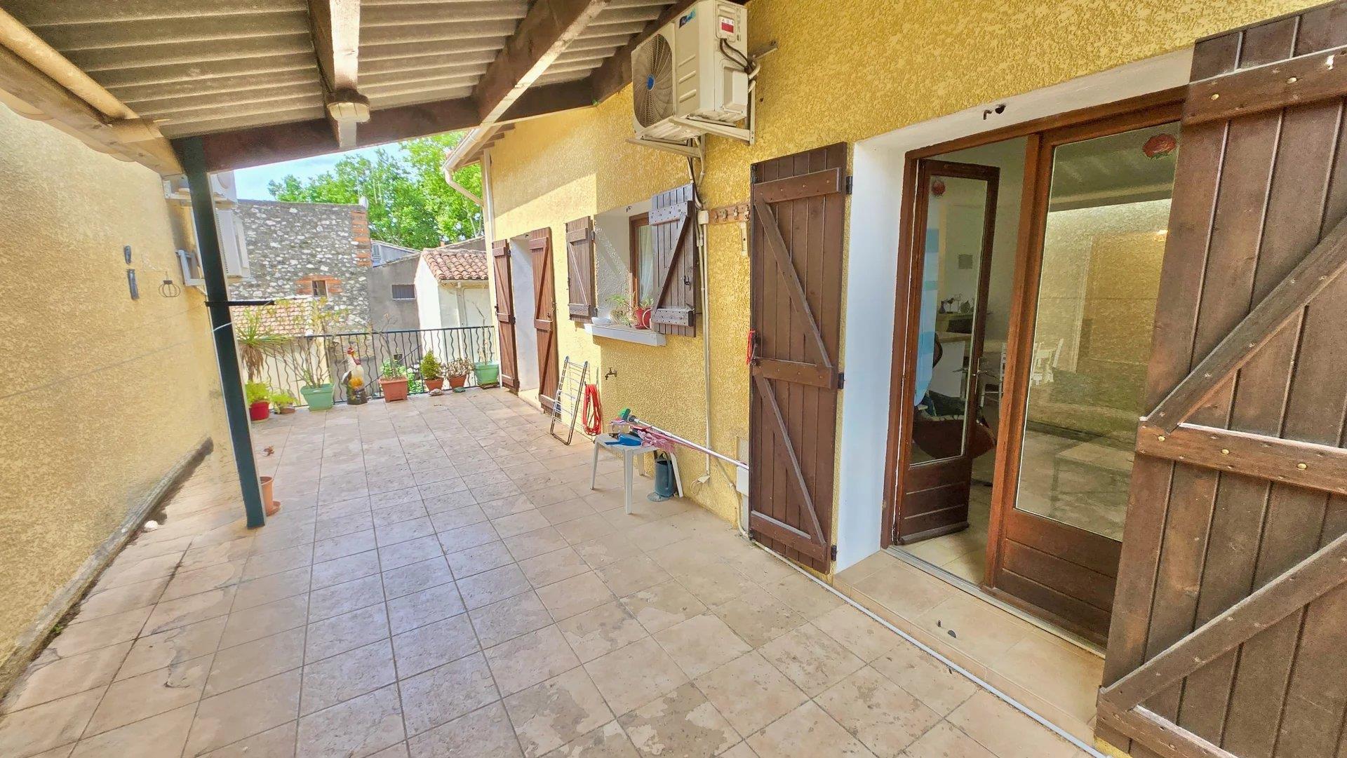Charming 3-Bedroom Apartment with Large Terrace in the Heart of the South of France