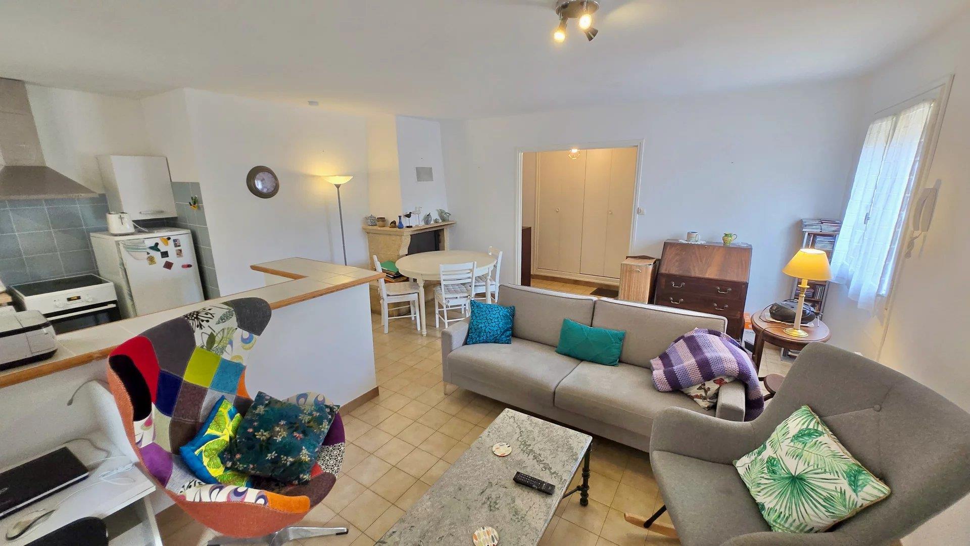 Charming 3-Bedroom Apartment with Large Terrace in the Heart of the South of France