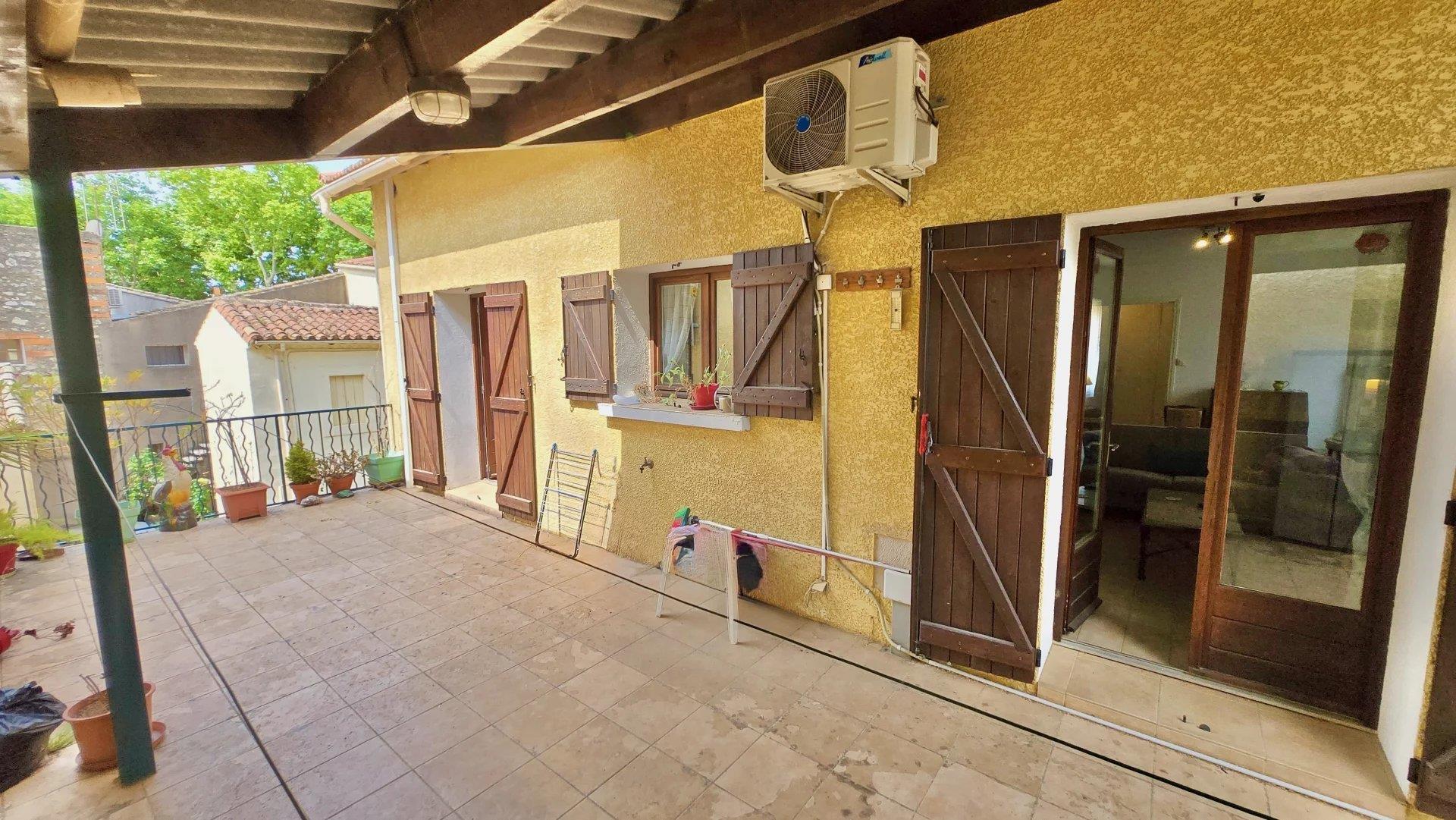 Charming 3-Bedroom Apartment with Large Terrace in the Heart of the South of France