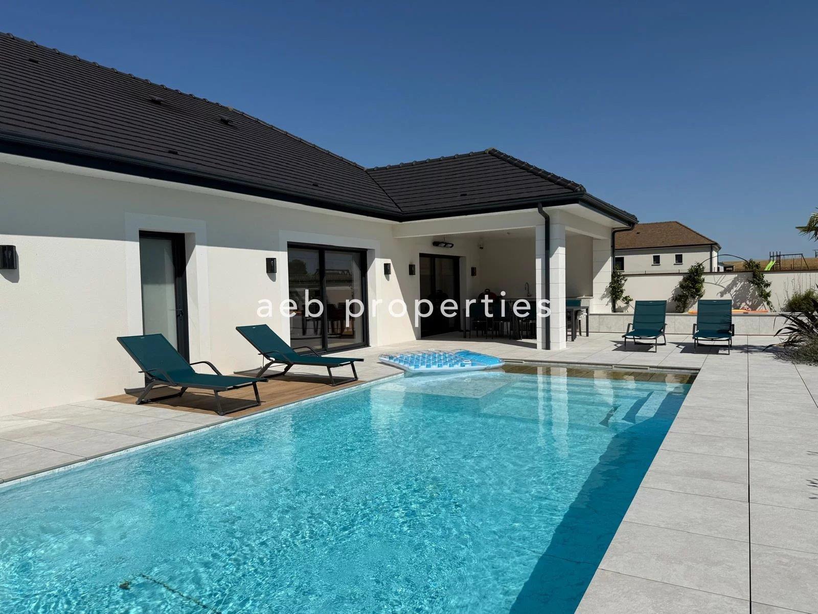 Maison Contemporaine de plain-pied -15min de Troyes