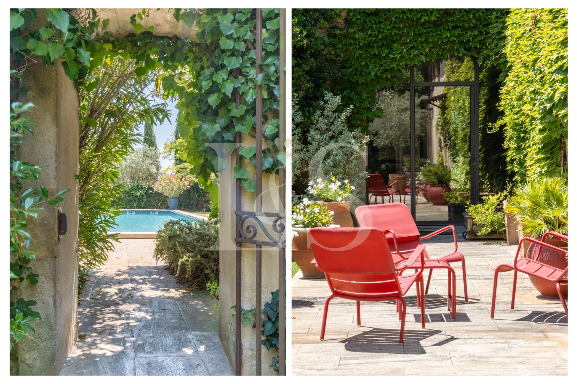 Magnifique mas de 410m2 sur 6380m2 de parc avec piscine