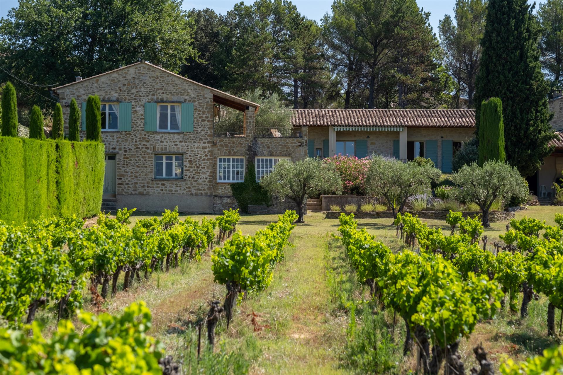 Exceptional Provençal Property in Vaison-la-Romaine: Charm, Volume and Panoramic View