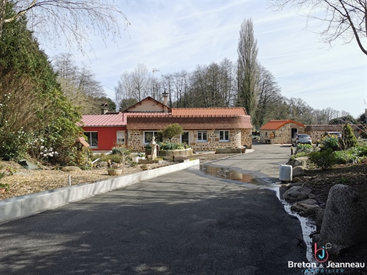 Eigendom op 2ha 17 met vijvers in Vimartin-sur-Orthe