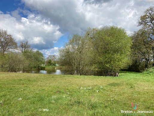 Rekreačné ihrisko s rybníkom - os Laval-Mayenne