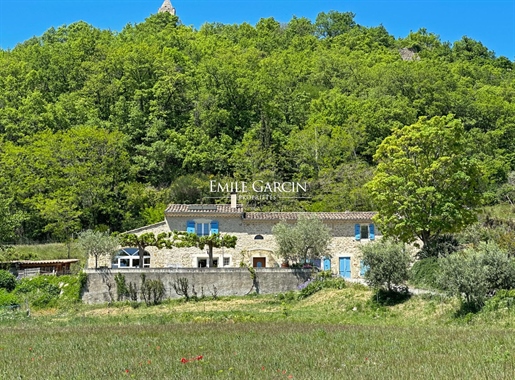 Maison à vendre en Drôme Provençale, avec vue panoramique