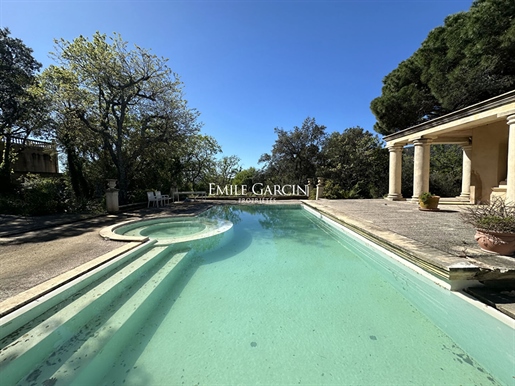 Palladian style villa for sale -Ramatuelle - open view of the countryside