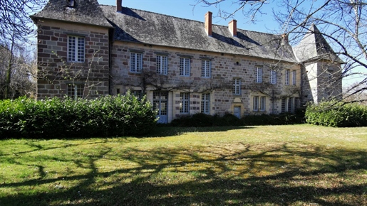 Brive region - beautiful Xvi, Xvii and XIXth century castle in good condition with outbuildings on a