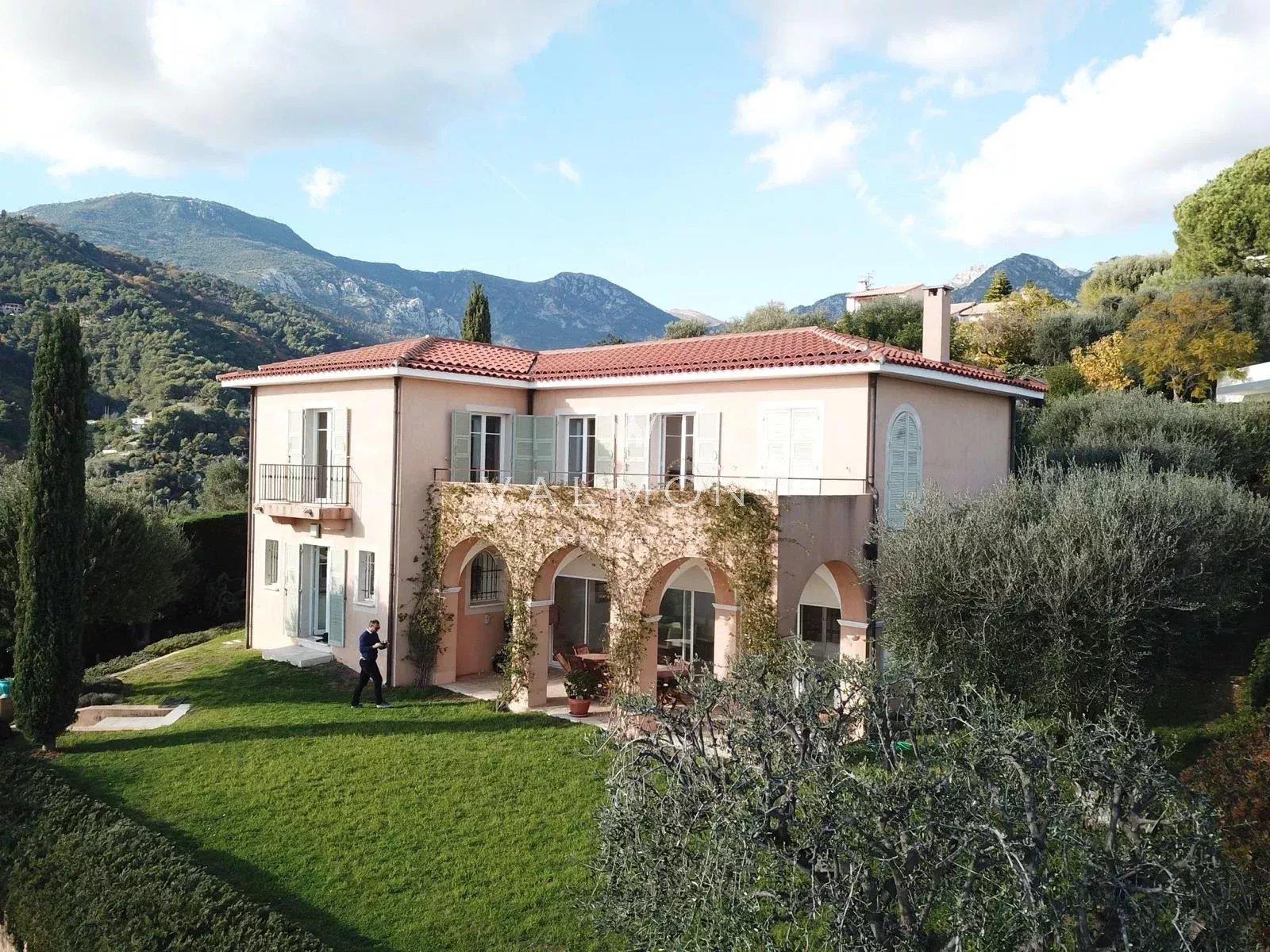 Exceptional property in Menton – Panoramic sea views and florentine project