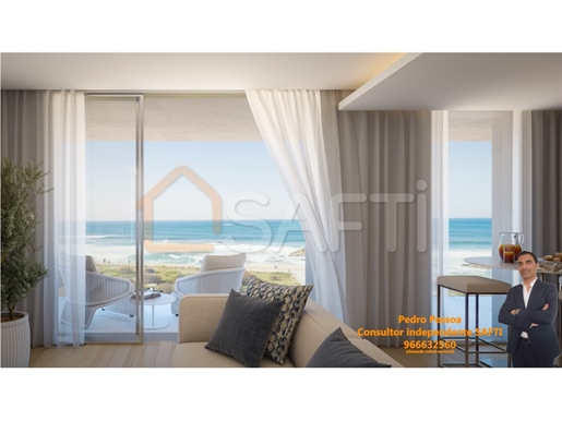 Luxurious apartment t1 in the 1st line of the beach in Vila do Conde