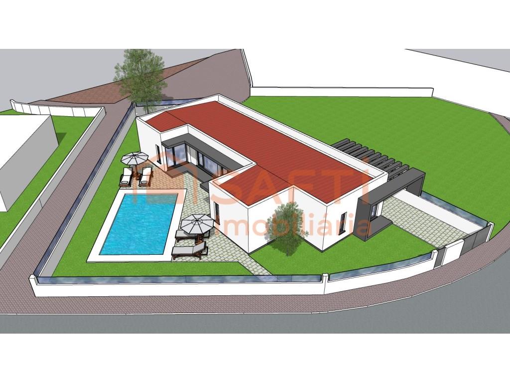 Detached ground floor house T3 with Pool, in Turquel