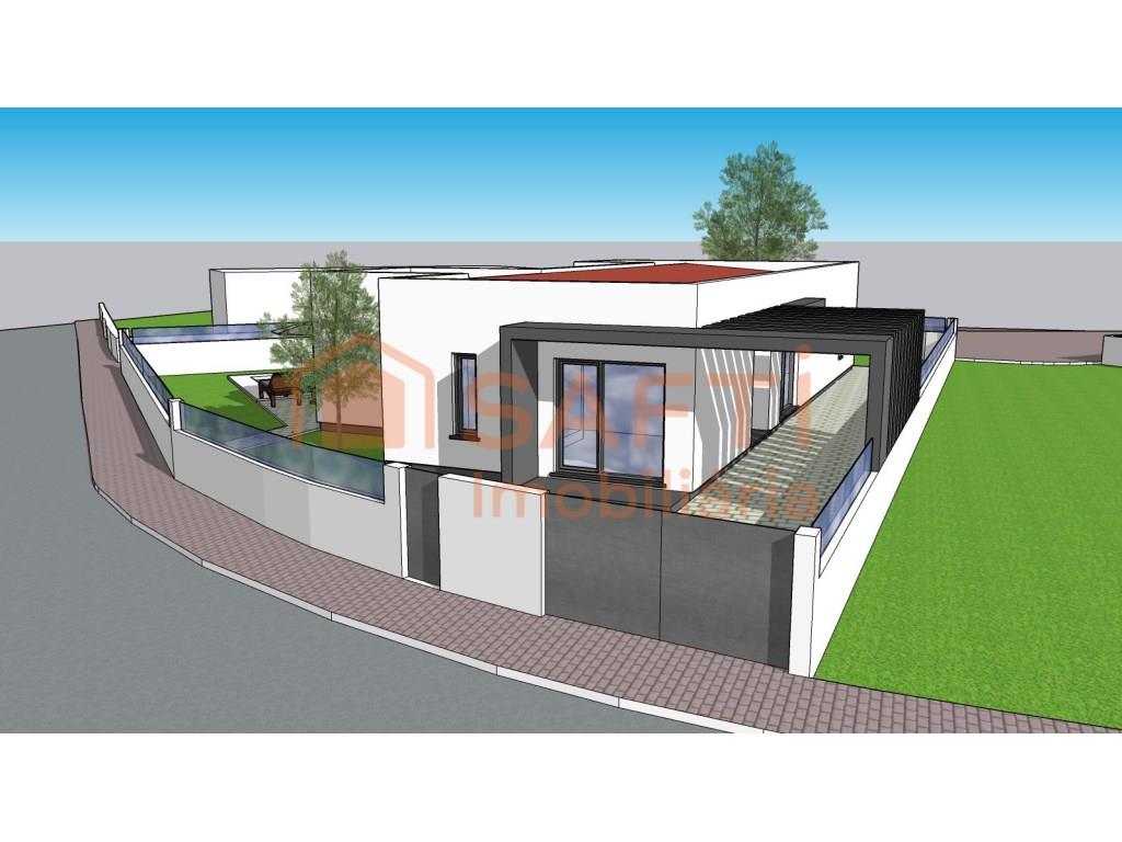 Detached ground floor house T3 with Pool, in Turquel