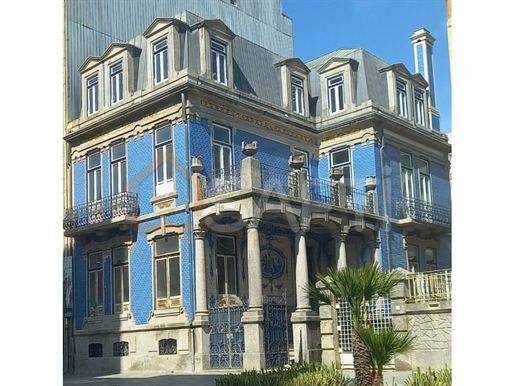 Herrenhaus Villa Georgette im Herzen von Póvoa de Varzim, Porto