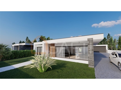 House Of Modern Architecture T3 , Fully Independent, With Garage For Two Cars In Annex, In Pedra De