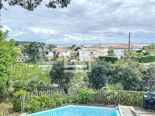 Cap-Ferret Piraillan Villa with pool view
