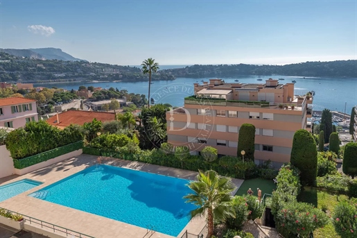 2 rooms with panoramic view over the port of Villedfranche