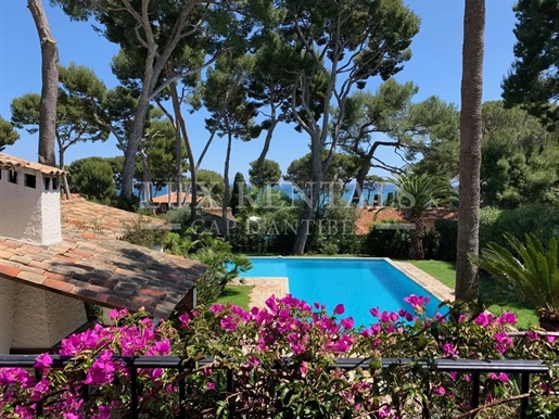 Schöne provenzalische Villa mit Pool und Meerblick