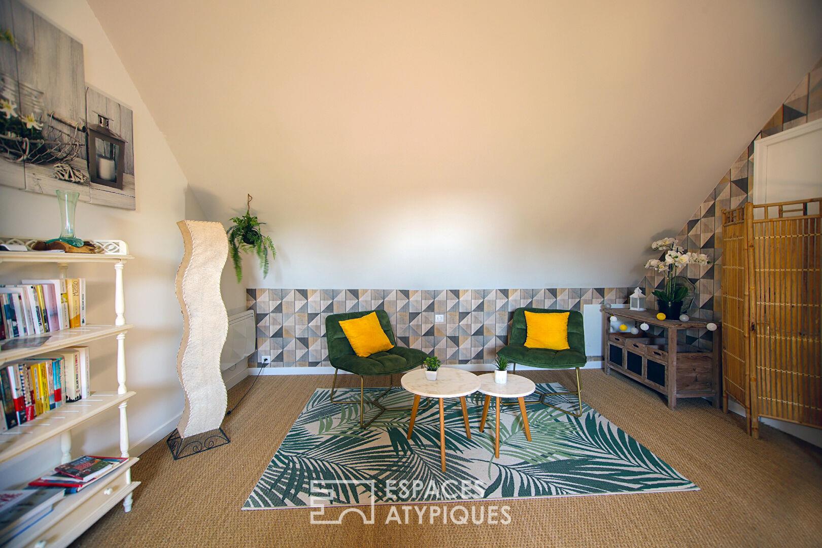 Villa de caractère avec piscine et espaces bien-être