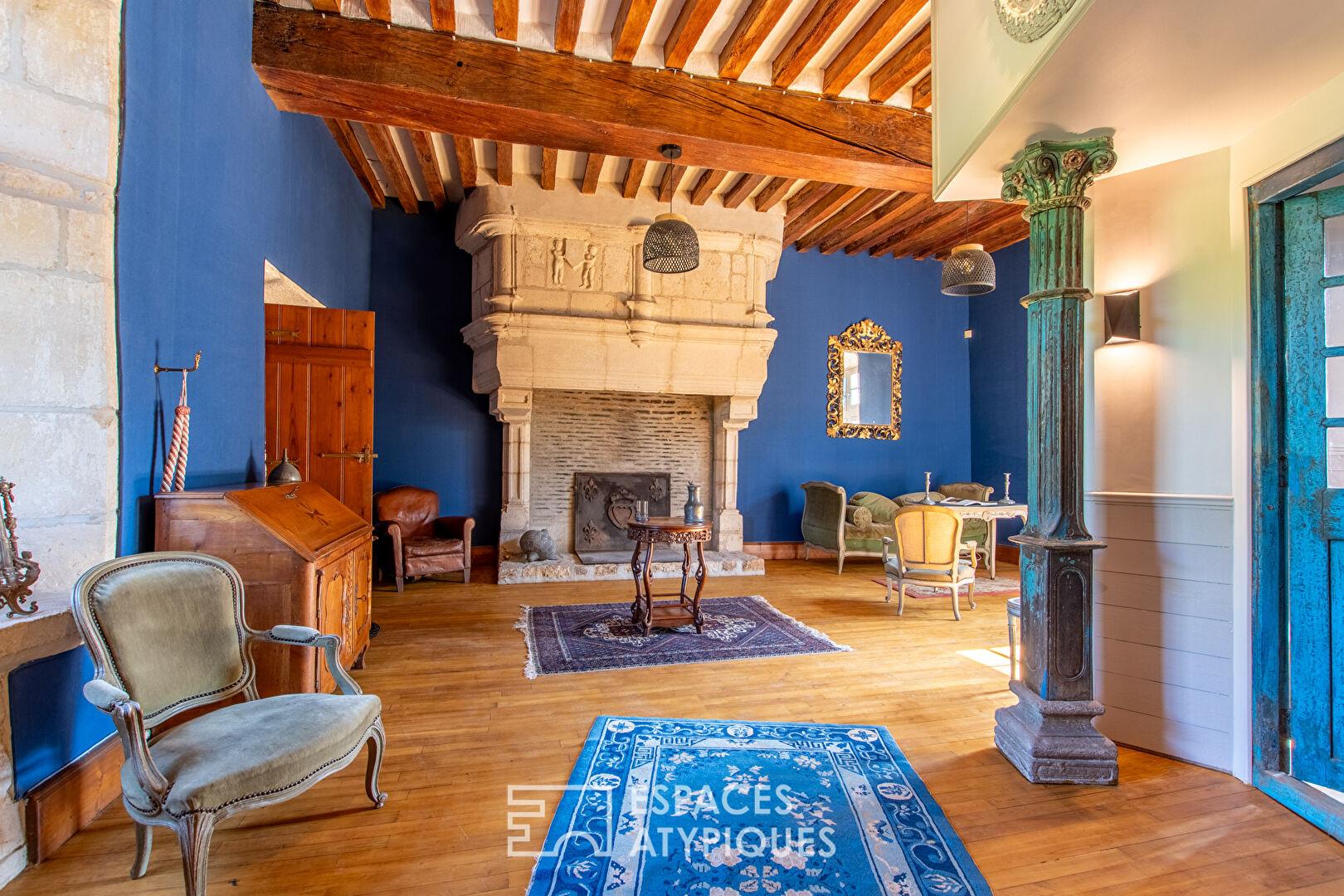 Renovated stately home and its intimate garden