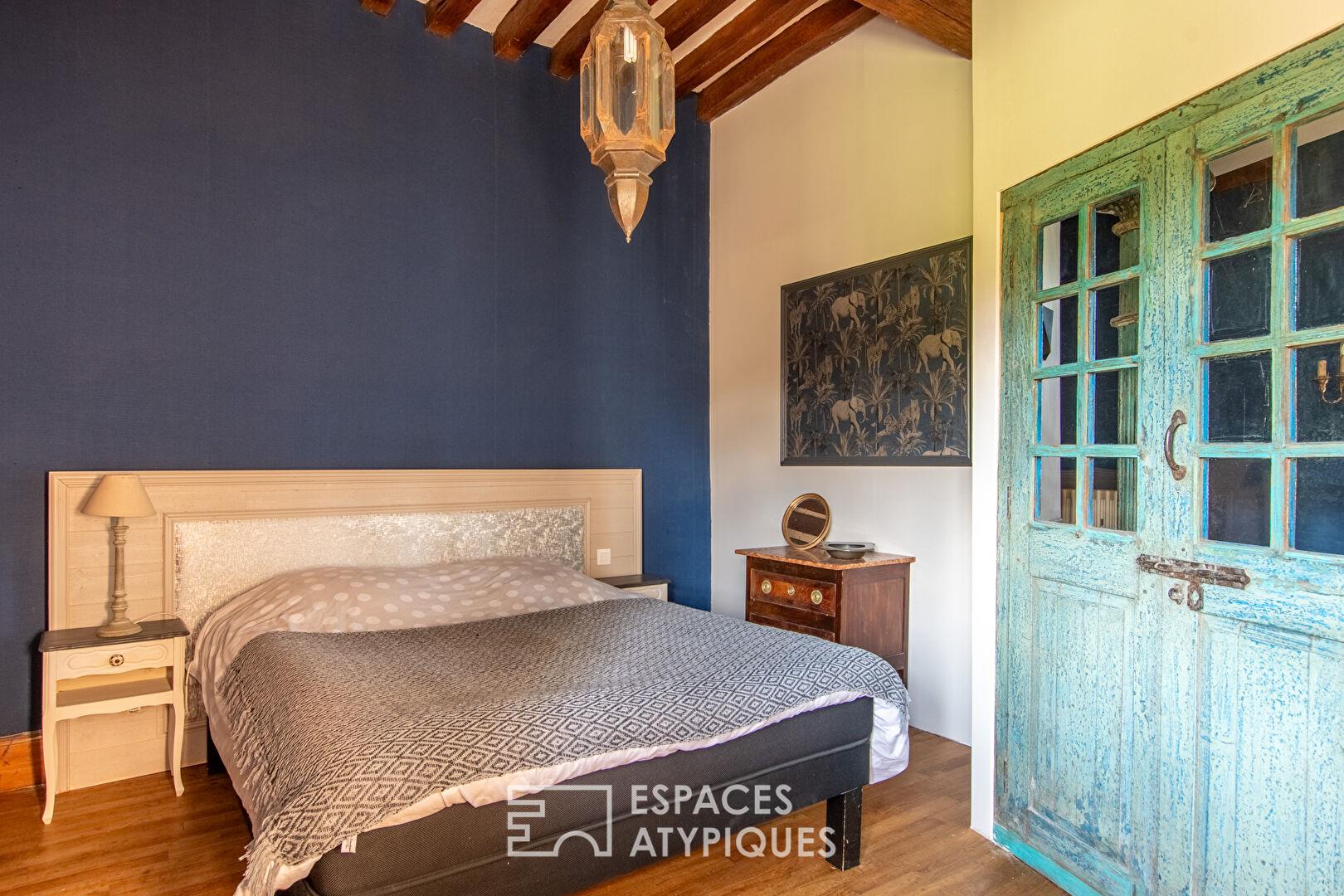 Renovated stately home and its intimate garden