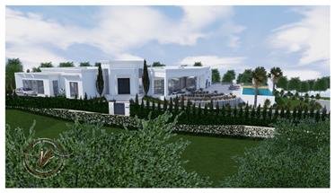 Fantastique terrain de 1,5 Ha - Maison à rénover avec projet validé - Vue mer - Vale Judeu (Boliquei