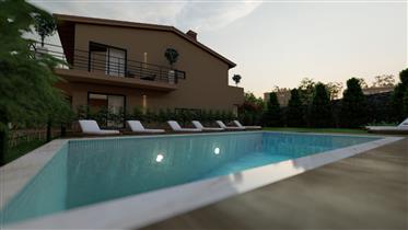 House T1+2 new construction with garden and communal pool in Algoz