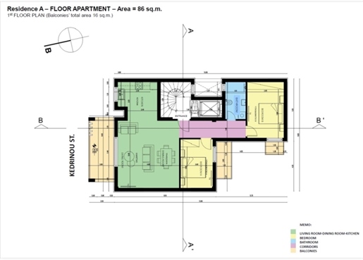 (À vendre) Appartement résidentiel || Athens Center/Athènes - 86 m², 2 chambres, 295.000€