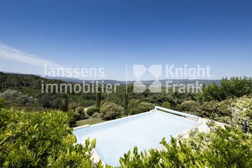Villa met overloop zwembad te koop in Roussillon