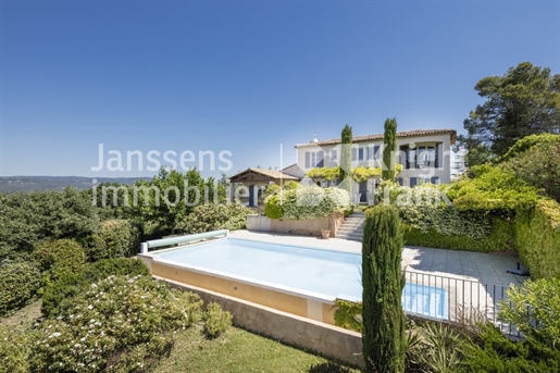 Villa met overloop zwembad te koop in Roussillon
