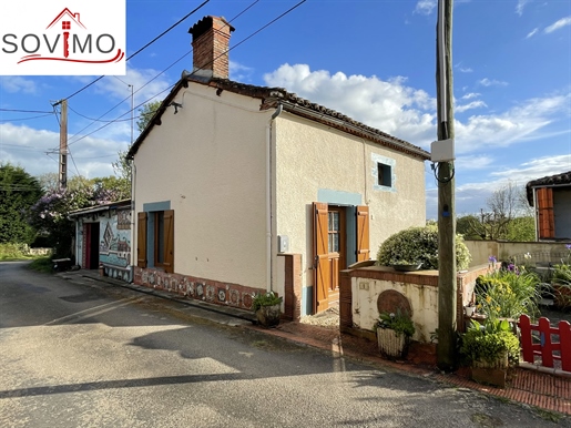 In A Hamlet, Pied À Terre + Old Converted Barn: Cottage + Garage, Attached Land