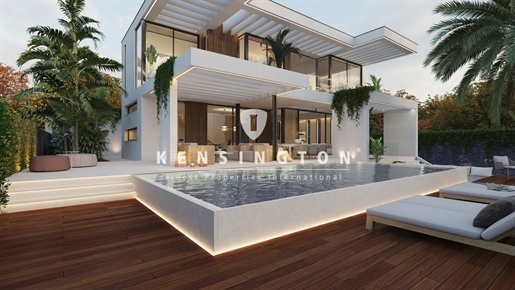 Neue Luxus-Villa im Bau