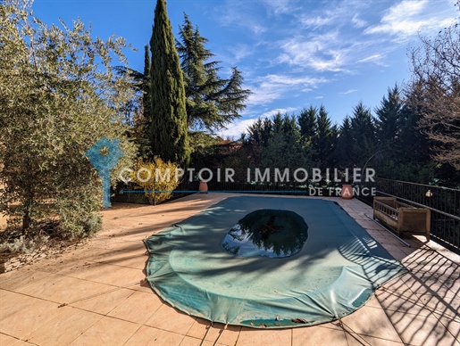Dept 84 - Gargas - For sale house 158 m2 on 3,470 m2 with swimming pool and garage