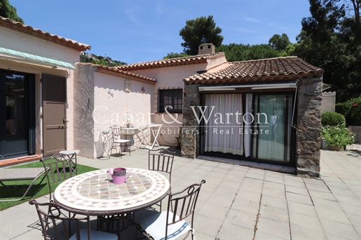 1.7 Km From The City Center: Renovated One-Story Detached Villa In Cavalaire