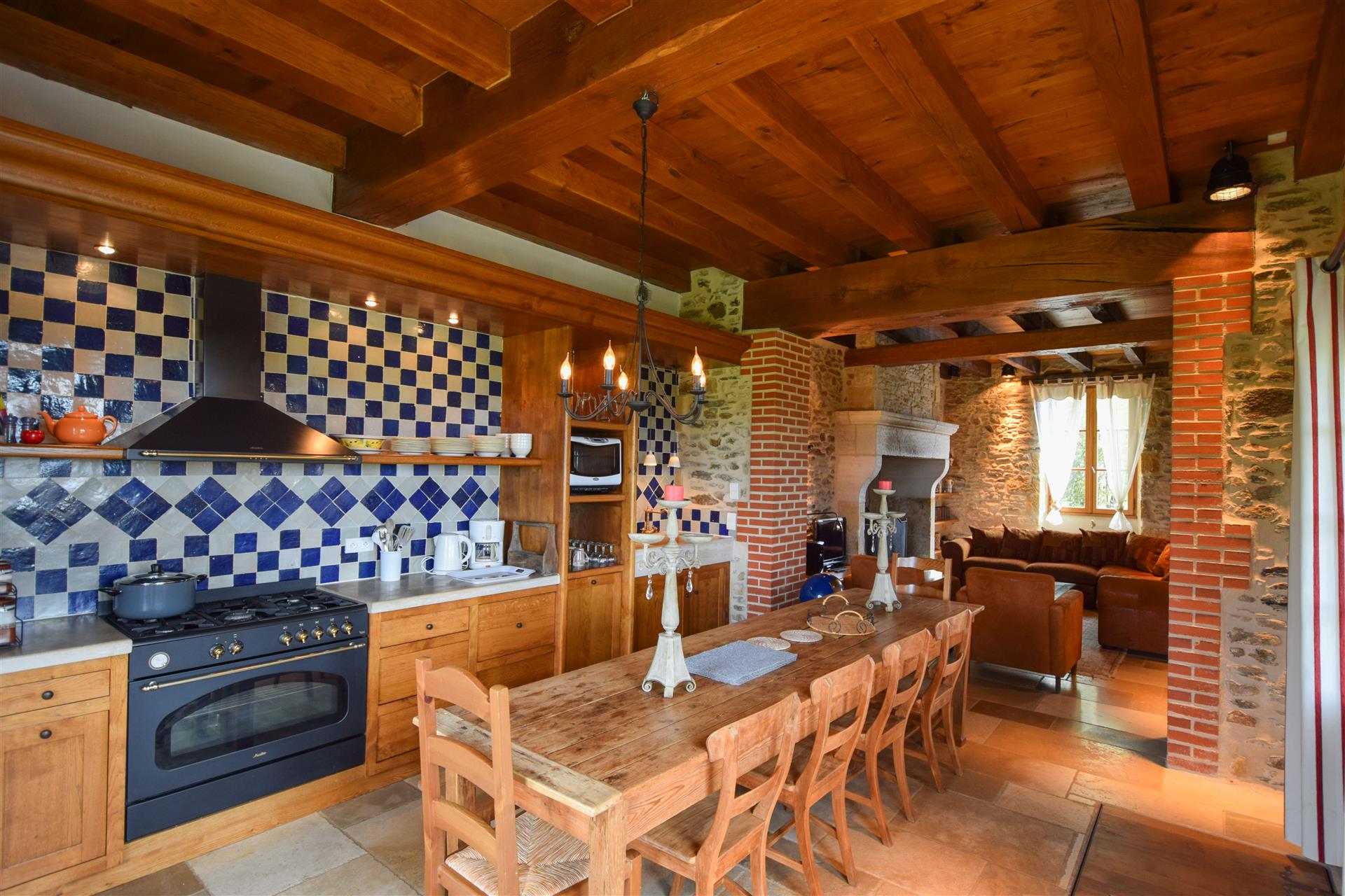 Auténtica casa de Perigordan con vistas al golf