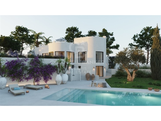 Geweldige villa in mediterrane stijl met uitzicht op zee - balkon aan zee, Javea