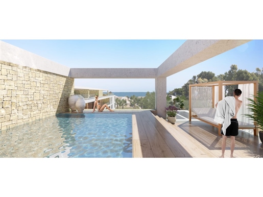 Attici con 2 e 3 camere da letto con terrazza e piscina privata a Cala Blanca, Jávea