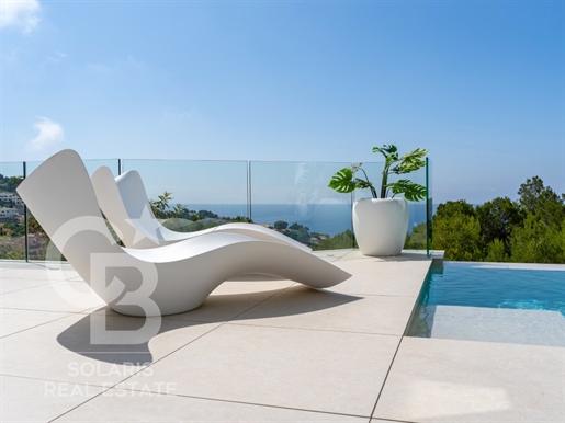 Villa de luxe exclusive avec vue sur la mer à Altea Hills