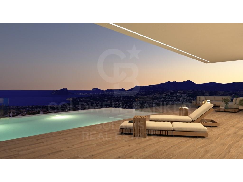 Villa de luxe avec vue spectaculaire sur la mer à Cumbre del Sol