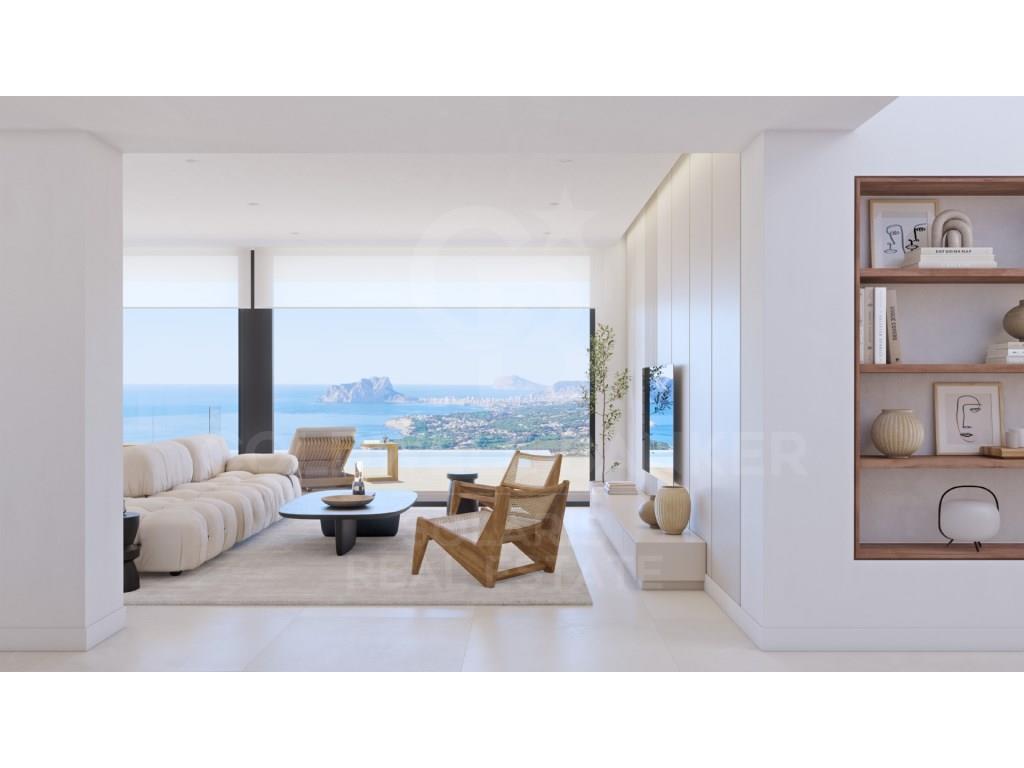 Villa de luxe avec vue spectaculaire sur la mer à Cumbre del Sol