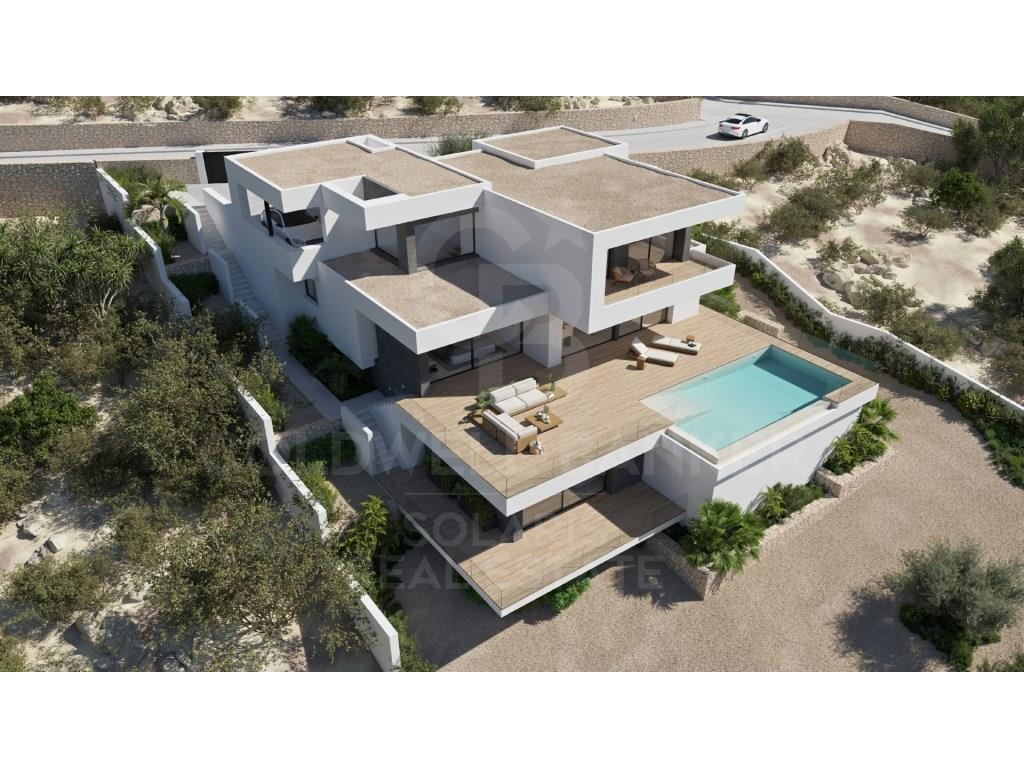 Villa de luxe avec vue spectaculaire sur la mer à Cumbre del Sol