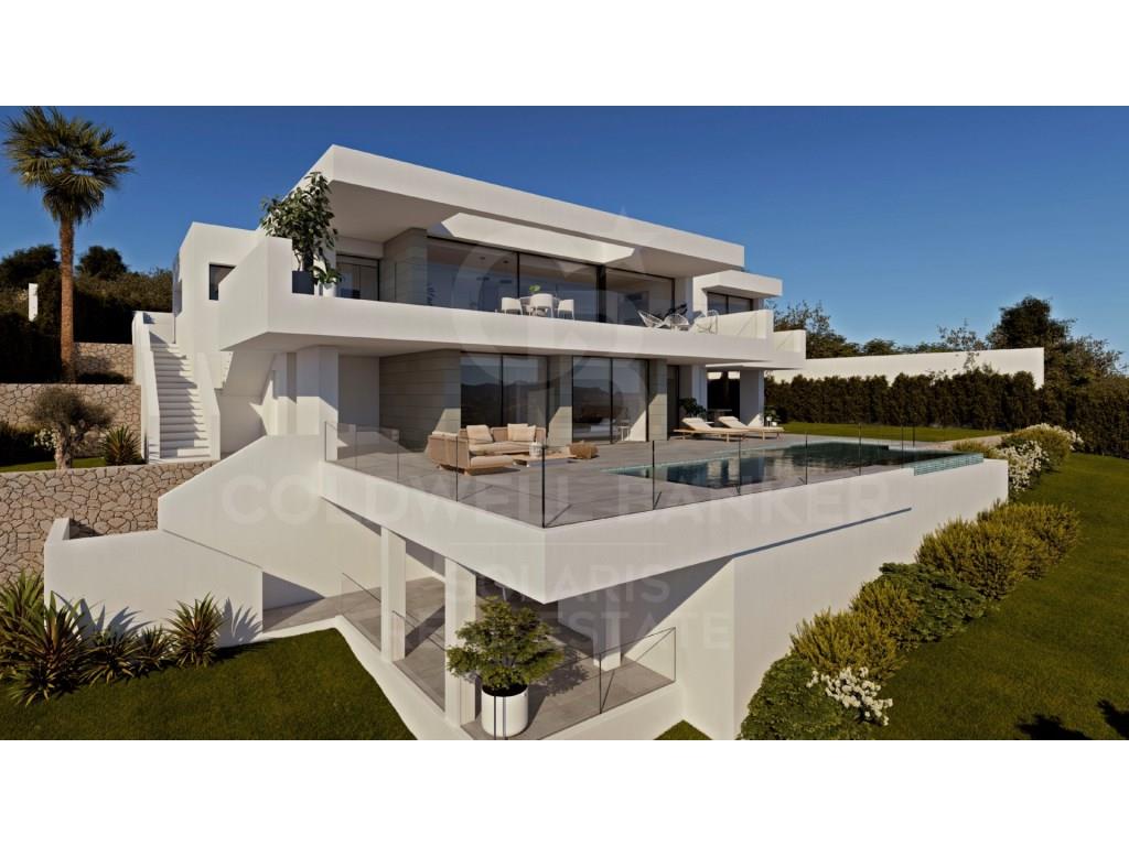 Villa de 3 chambres avec vue sur la mer à Cumbre del Sol
