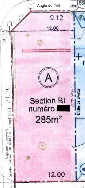 Versailles Porchefontaine - Terrain à bâtir avec possibilité de construction de 85 m² au sol