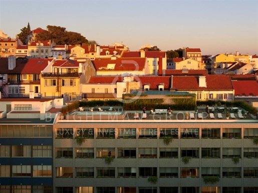 Appartement T2+1 avec parking, à Lisbonne