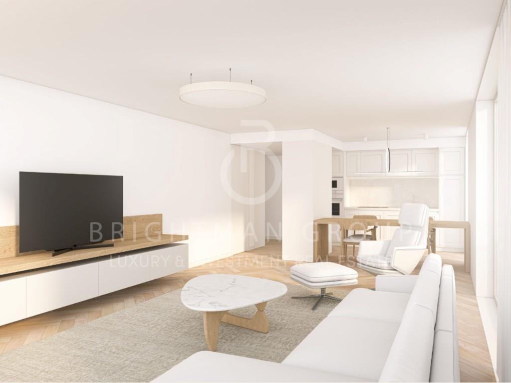 Apartamento T2 novo, no Conde da Ribeira, Lisboa