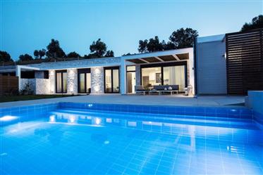 Chalkidiki new built Eco Villa  with pool and breathtaking sea view!! 