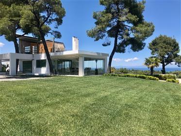Kassandra  Villa  in a paradise of nature with amazing sea view!! 