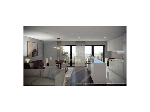 New. Excellent 2-bedroom apartments (+1 extra bedroom) in Esmoriz, 400m from Continente Supermarket