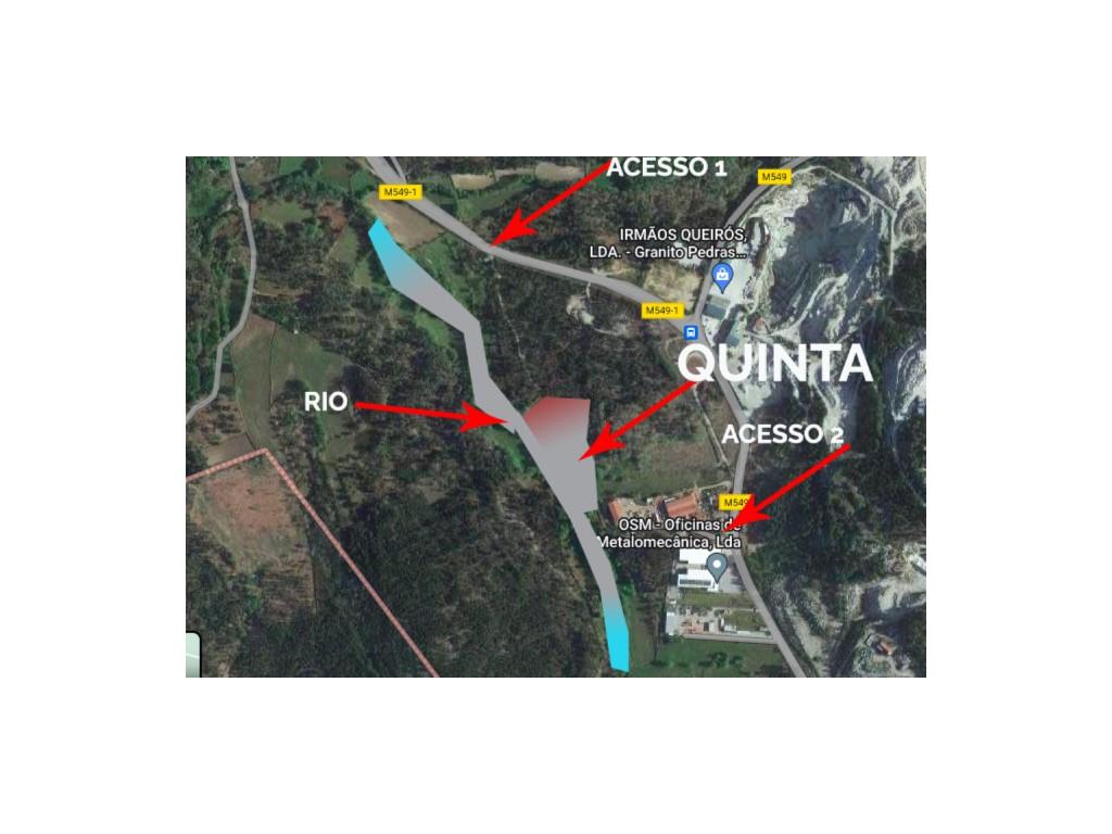 Herrliches Anwesen mit 1,2 Hektar - Private Flussfront am Rio Avelames | Tourismus- und Wohnpotenzia