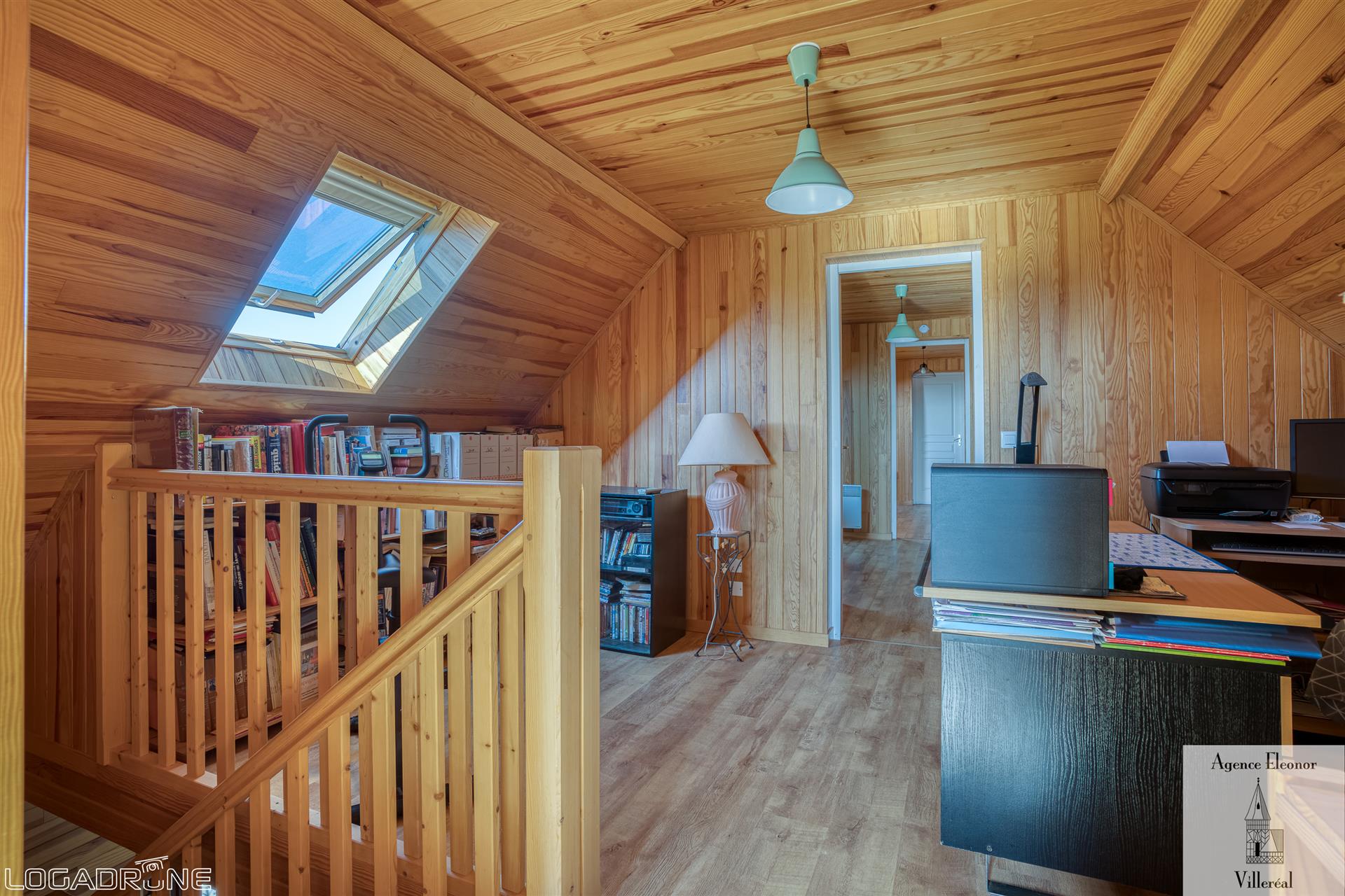 Frame house with panoramic views
