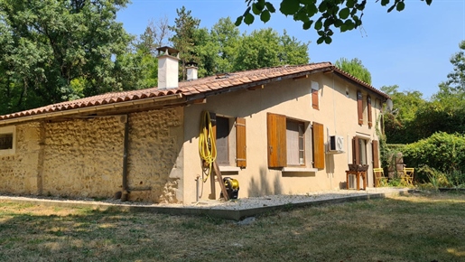 Chalais area. Renovated 2 bed house in village for sale.