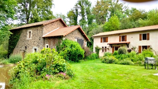 Beautifull Old Mill House, 4 Beds, Gîte, Outbuildings, Views